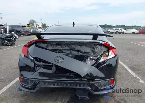 2017 Honda Civic Si from USA, damaged, VIN 2HGFC3A5XHH754450